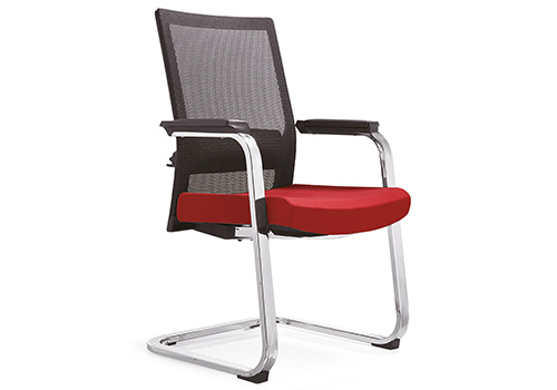 會議椅-003 紅色座墊